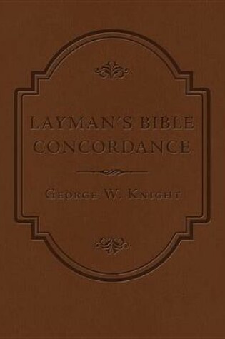 Cover of Layman's Bible Concordance