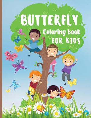 Book cover for Butterfly Coloring Book for Kids