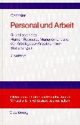 Cover of Personal Und Arbeit