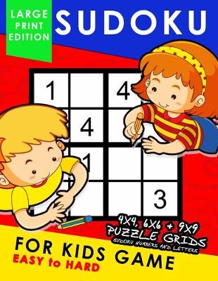 Book cover for Sudoku for Kids Game Large Print Edition