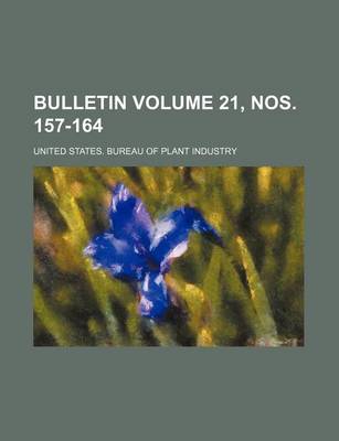 Book cover for Bulletin Volume 21, Nos. 157-164