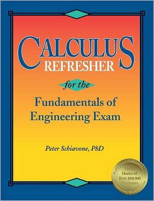 Book cover for Calculus Refresher for the Fe Exam