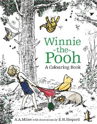 Book cover for Winnie-the-Pooh: A Colouring Book