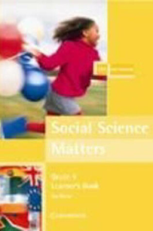 Cover of Social Science Matters Grade 4 Learner's Book