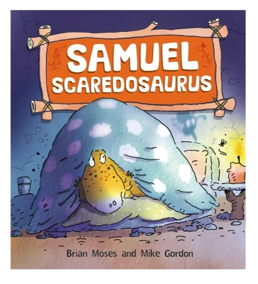 Book cover for Samuel Scaredosaurus