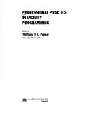 Book cover for Professional Practice in Facility Programming