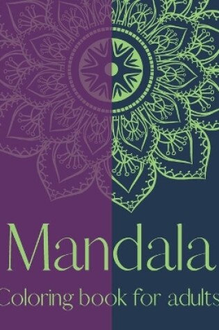 Cover of Mandala Coloring Book for Adults