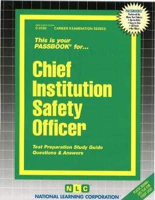 Book cover for Chief Institution Safety Officer