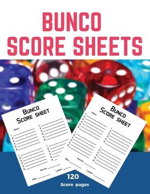 Book cover for Bunco Score Sheets