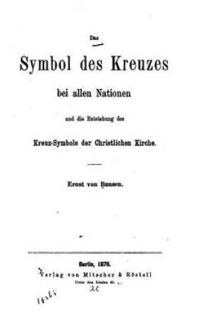 Cover of Das Symbolddes Dreuzes Bei Allen Nationen