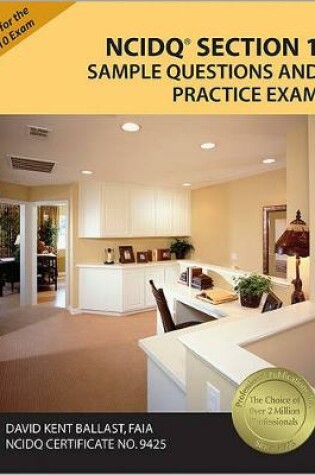 Cover of NCIDQ Section 1 Sample Questions and Practice Exam