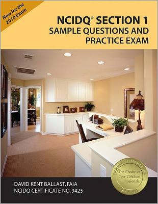 Cover of NCIDQ Section 1 Sample Questions and Practice Exam