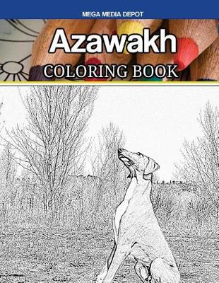 Book cover for Azawakh Coloring Book