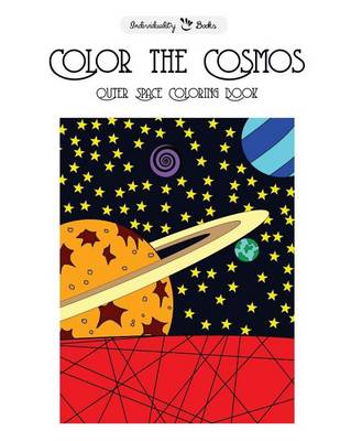 Book cover for Color the Cosmos Outer Space Coloring Book