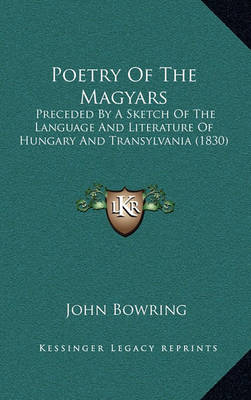 Book cover for Poetry of the Magyars