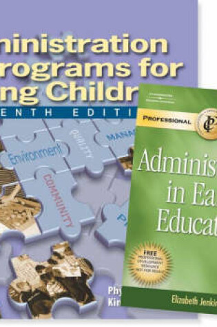 Cover of Administration of Programs for Young Children (with Professional Enhancement Booklet)