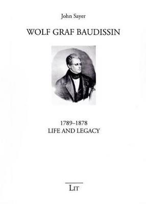 Book cover for Wolf Graf Baudissin (1789-1878)