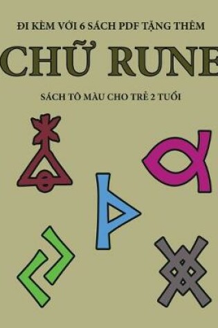 Cover of Sach to mau cho trẻ 2 tuổi (Chữ rune)