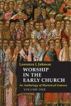 Book cover for Worship in the Early Church