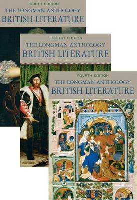 Book cover for Longman Anthology of British Literature, The, Volumes 1a, 1b, and 1c, Plus Mylab Literature -- Access Card Package