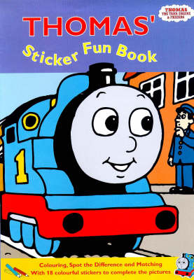 Book cover for Thomas Sticker Fun Book