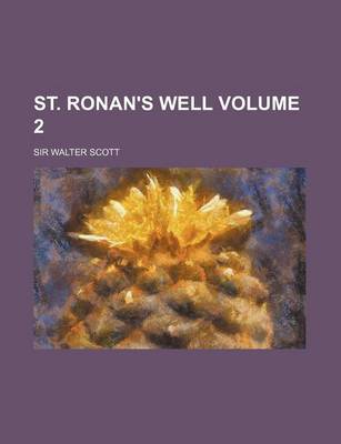 Book cover for St. Ronan's Well Volume 2