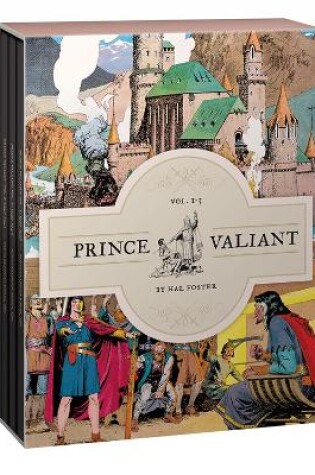 Cover of Prince Valiant Volumes 1-3 Gift Box Set