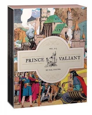 Book cover for Prince Valiant Volumes 1-3 Gift Box Set