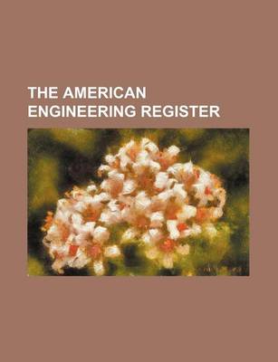 Book cover for The American Engineering Register