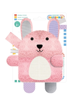 Book cover for Sensory Snuggables Bunny Soft Book