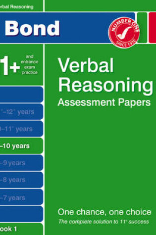 Cover of Bond Third Papers in Verbal Reasoning 9-10 Years