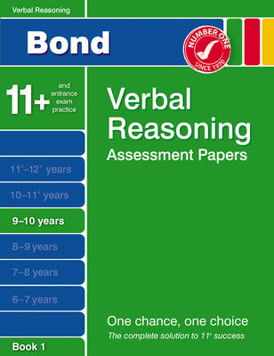 Cover of Bond Third Papers in Verbal Reasoning 9-10 Years