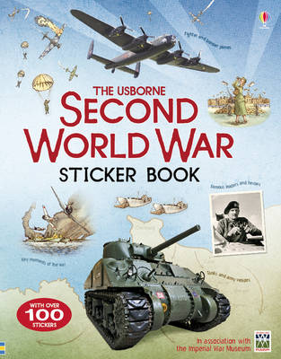 Book cover for Second World War Sticker Book