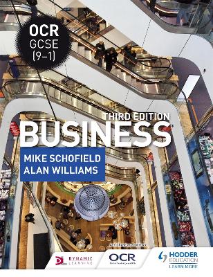 Book cover for OCR GCSE (9-1) Business, Third Edition