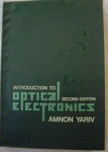 Book cover for Introduction to Optical Electronics