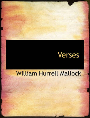 Book cover for Verses