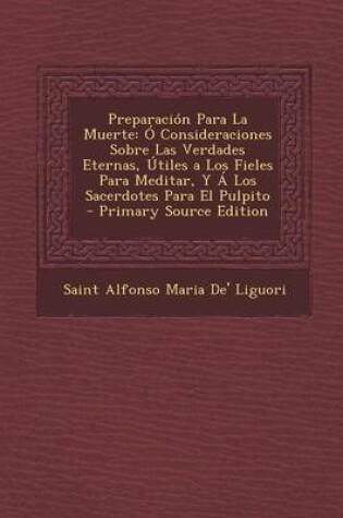 Cover of Preparacion Para La Muerte