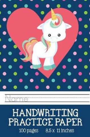 Cover of Handwriting Practice Paper