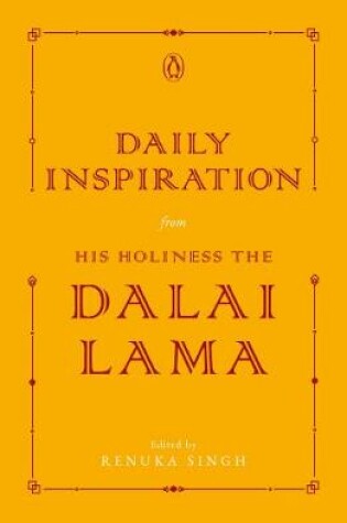 Cover of Daily Inspiration from His Holiness The Dalai Lama