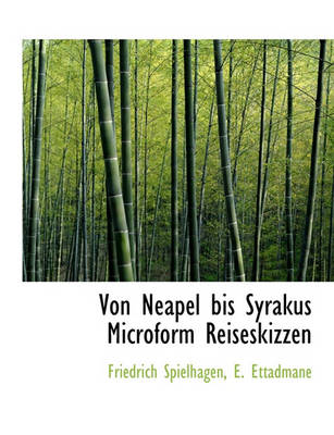 Book cover for Von Neapel Bis Syrakus Microform Reiseskizzen