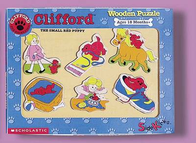 Book cover for Clifford Small Red Puppy Wooden Puzzle--Dailey ACT (18 Mo)