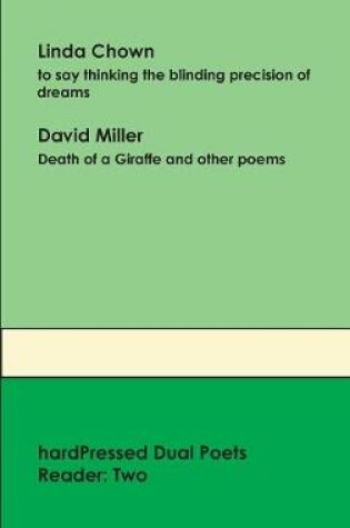 Cover of Hardpressed Dual Poets Reader