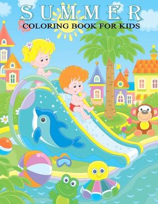 Book cover for Summer Coloring Book