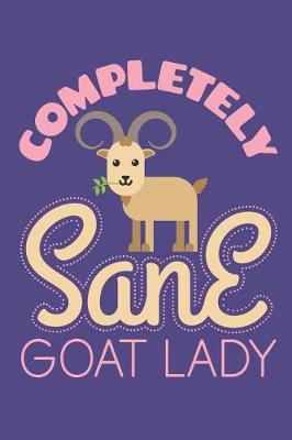 Book cover for Completely Sane Goat Lady