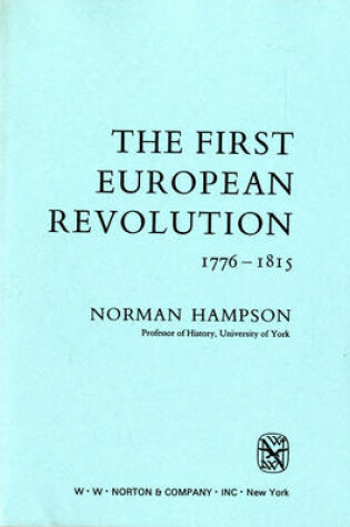 Cover of The First European Revolution, 1776-1815