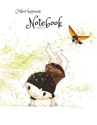 Cover of Collect happiness notebook for handwriting ( Volume 17)(8.5*11) (100 pages)