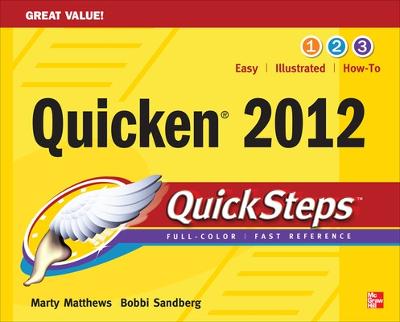 Book cover for Quicken 2012 QuickSteps