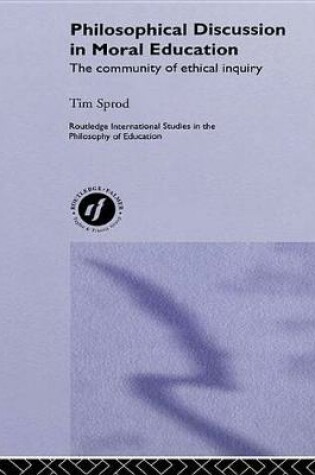 Cover of Philosophical Discussion in Moral Education