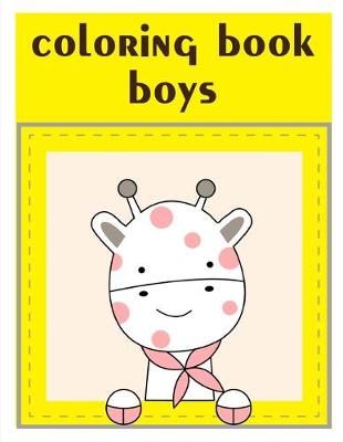 Book cover for Coloring Book Boys