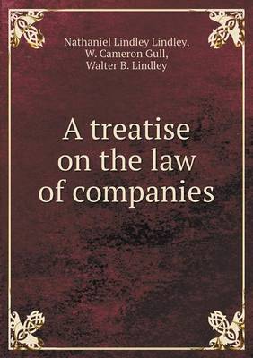 Book cover for A treatise on the law of companies